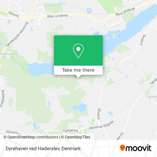 Dyrehaven ved Haderslev map