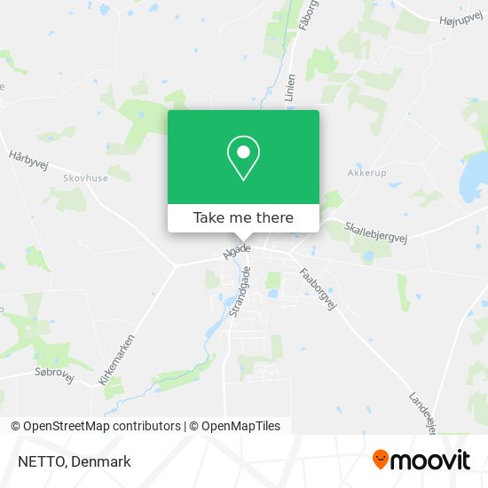 NETTO map