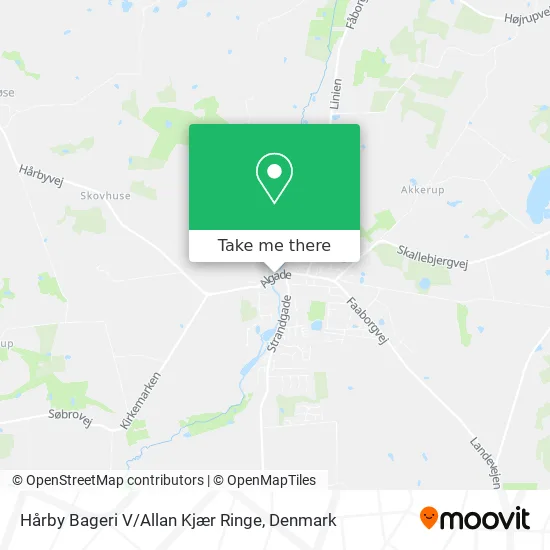 Hårby Bageri V / Allan Kjær Ringe map