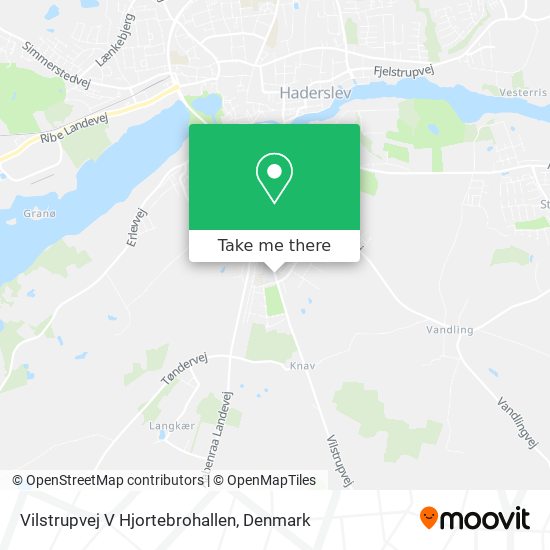 Vilstrupvej V Hjortebrohallen map