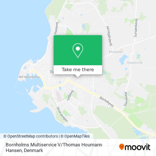 Bornholms Multiservice V / Thomas Houmann Hansen map