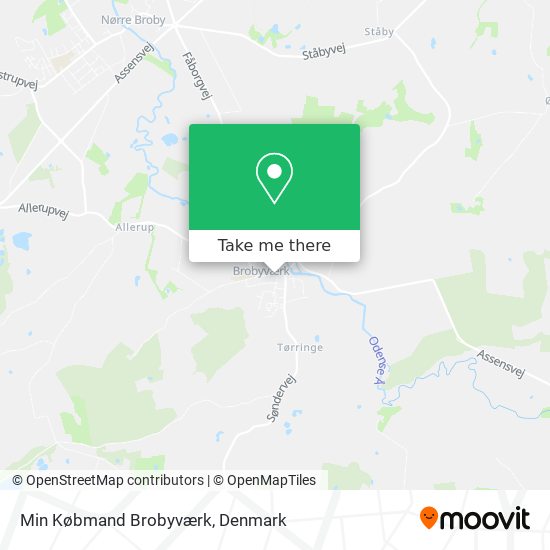 Min Købmand Brobyværk map
