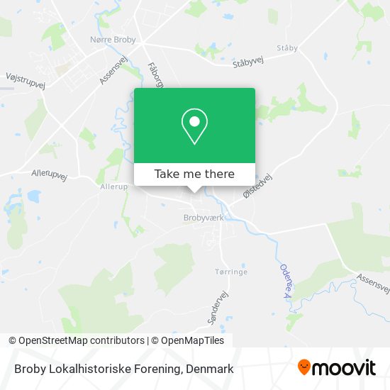 Broby Lokalhistoriske Forening map