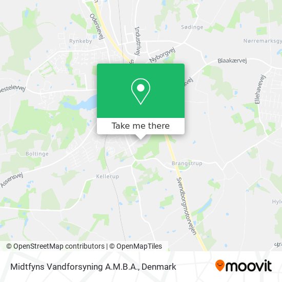 Midtfyns Vandforsyning A.M.B.A. map
