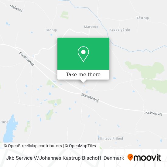 Jkb Service V / Johannes Kastrup Bischoff map
