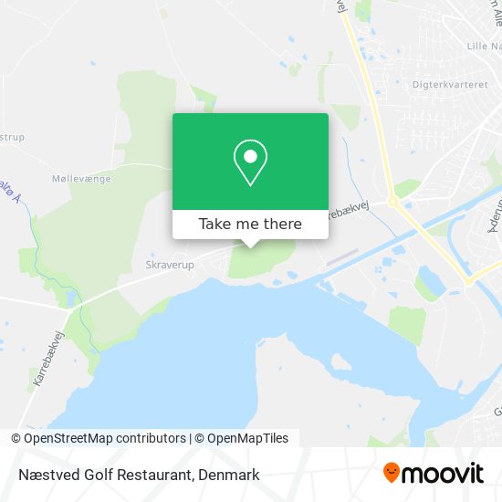 Næstved Golf Restaurant map