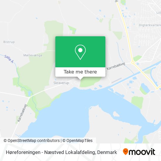 Høreforeningen - Næstved Lokalafdeling map