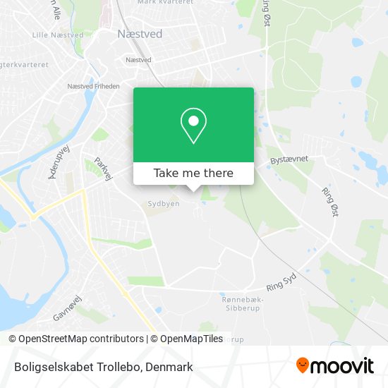 Boligselskabet Trollebo map