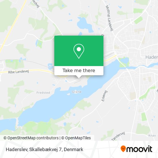 Haderslev, Skallebækvej 7 map