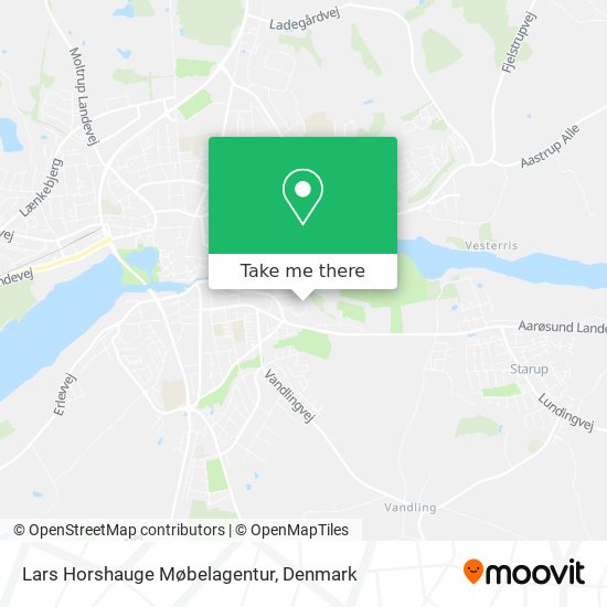 Lars Horshauge Møbelagentur map