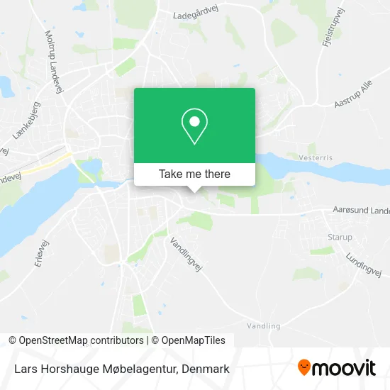 Lars Horshauge Møbelagentur map