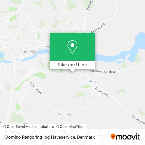 Domino Rengøring- og Haveservice map