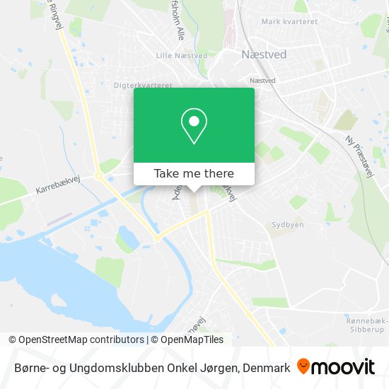 Børne- og Ungdomsklubben Onkel Jørgen map