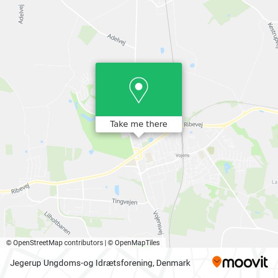 Jegerup Ungdoms-og Idrætsforening map