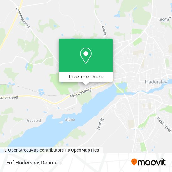 Fof Haderslev map