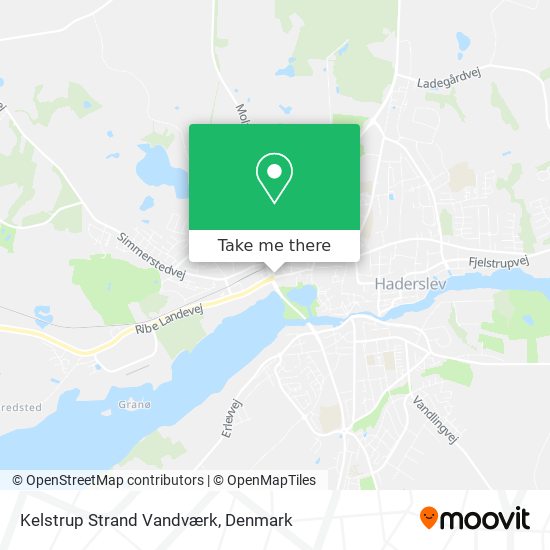 Kelstrup Strand Vandværk map