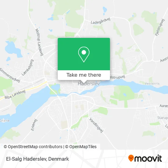 El-Salg Haderslev map