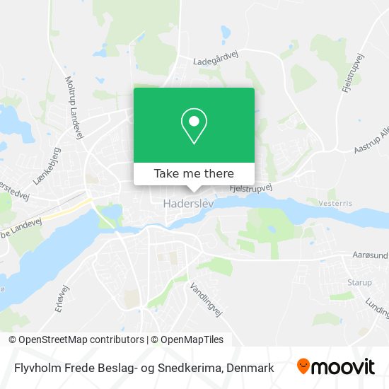 Flyvholm Frede Beslag- og Snedkerima map