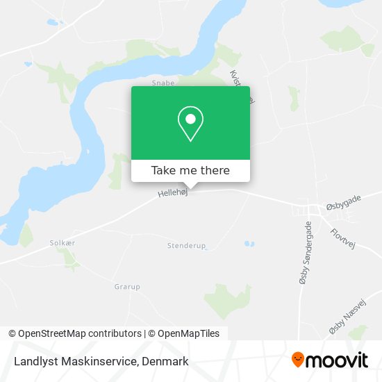 Landlyst Maskinservice map