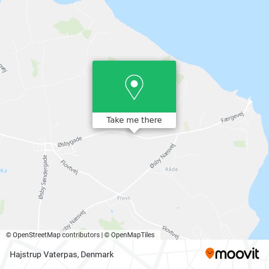 Hajstrup Vaterpas map