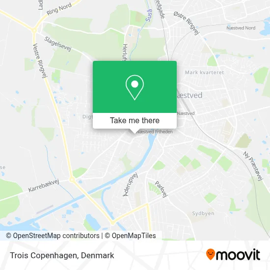 Trois Copenhagen map