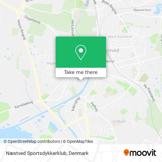 Næstved Sportsdykkerklub map