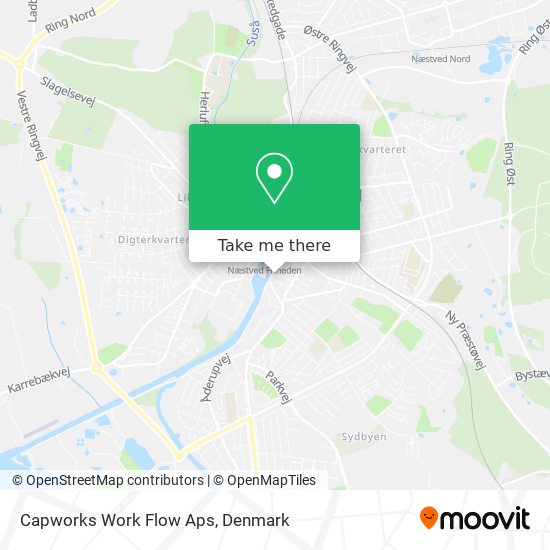 Capworks Work Flow Aps map