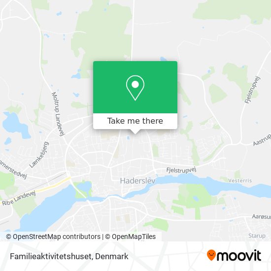 Familieaktivitetshuset map