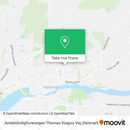 Andelsboligforeningen Thomas Kingos Vej map