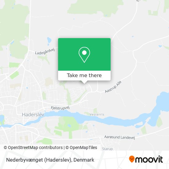 Nederbyvænget (Haderslev) map