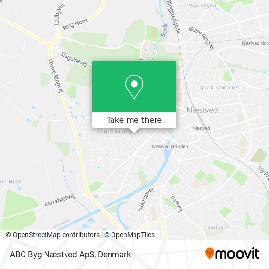 ABC Byg Næstved ApS map