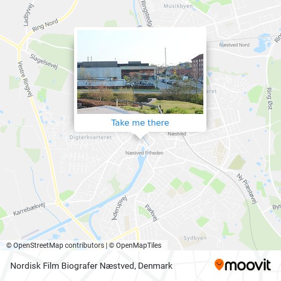 Nordisk Film Biografer Næstved map