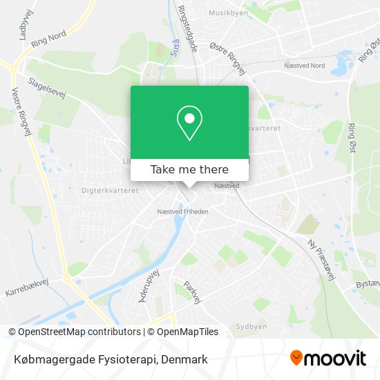 Købmagergade Fysioterapi map