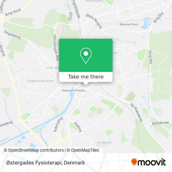 Østergades Fysioterapi map