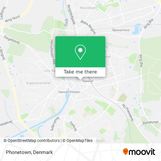 Phonetown map