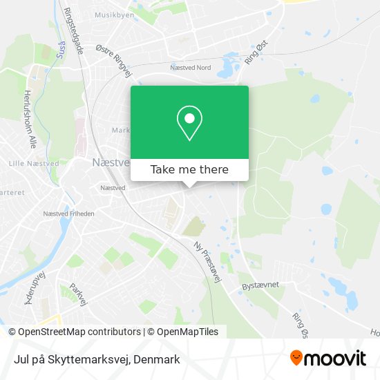 Jul på Skyttemarksvej map