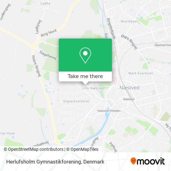 Herlufsholm Gymnastikforening map