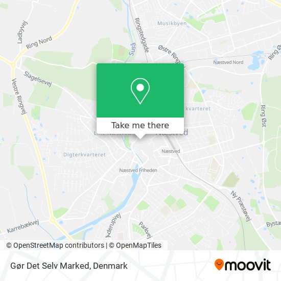 Gør Det Selv Marked map