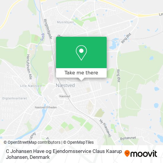 C Johansen Have og Ejendomsservice Claus Kaarup Johansen map