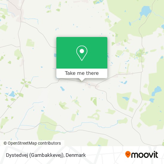 Dystedvej (Gambakkevej) map