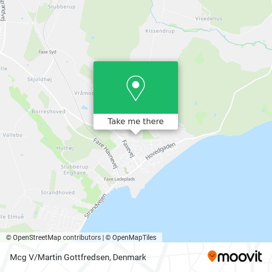 Mcg V/Martin Gottfredsen map