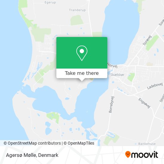 Agersø Mølle map