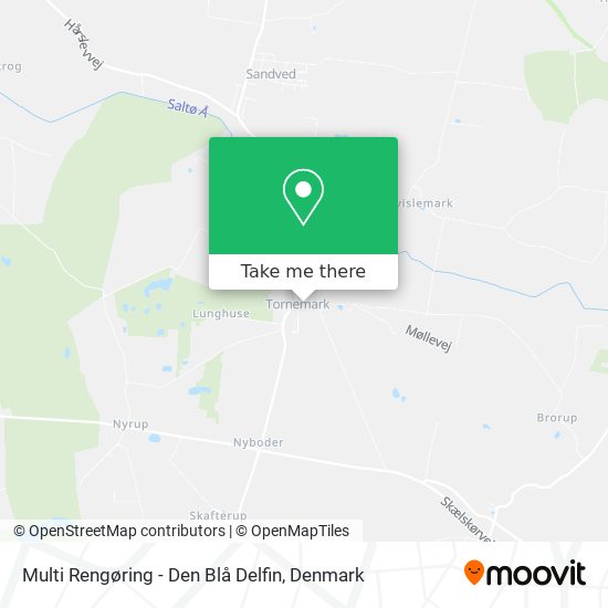 Multi Rengøring - Den Blå Delfin map