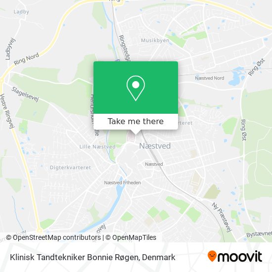 Klinisk Tandtekniker Bonnie Røgen map