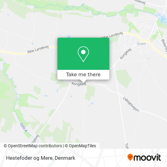 Hestefoder og Mere map