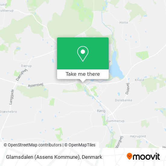 Glamsdalen (Assens Kommune) map