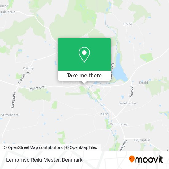 Lemomso Reiki Mester map