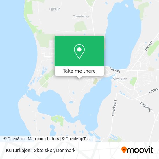 Kulturkajen i Skælskør map