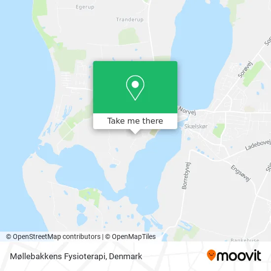 Møllebakkens Fysioterapi map