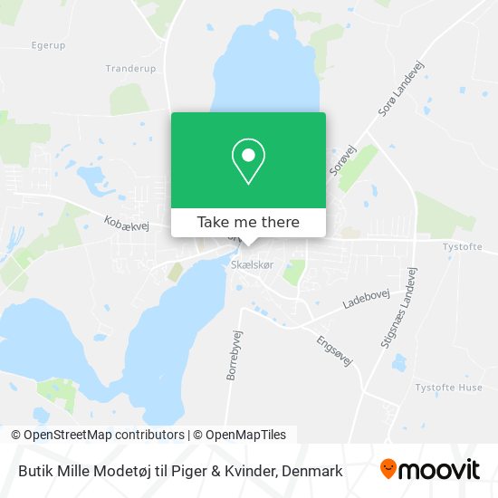 Butik Mille Modetøj til Piger & Kvinder map